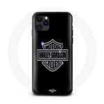 Coque - Maniacase - Harley Davidson - Iphone 12 Pro Max - Noir - Rigide - Protection juoda