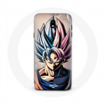 Coque pour Samsung Galaxy J7 2017 Manga Dragon Ball Anime Multicolore