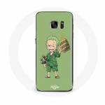 Coque pour Samsung Galaxy S6 edge One piece Manga Roronoa Zoro
