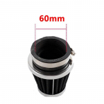 28-60mm Oro filtras Motociklo Grybo galvutės filtrai Didelio srauto oro įsiurbimas ATV Pit Dirt Bike Suzuki Honda Kawasaki Yamaha Moto 28mm