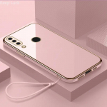 Prabangus diržas padengtas silikoninis dėklas, skirtas Huawei P30 Lite P20 P30 Pro Mate 20 30 20X Y9S Y7A Y9Prime PSmart2021 mink&scaron;tas buferio dangtelis P30Lite