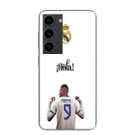 Coque Maniacase pour Samsung Galaxy s23 Plus Kylian Mbappe Real Madrid 9 Hola juoda