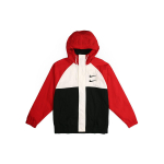 Nike Sportswear Swoosh Vėjo striukė Spalvų blokų striukė Pavasarinė vyri&scaron;ka striukė Raudona CJ4889-657 XL
