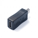 C tipo moteri&scaron;kas ir mini USB vyri&scaron;kas adapteris, palaikantis įkrovimą ir duomenų sinchronizavimą, ne&scaron;iojama jungtis, skirta skaitmeninių fotoaparatų MP3 grotuvams