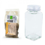 Flacon &agrave; &eacute;pices poudreur + poivre noir moulu 50 g