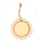 Soleil a decorer bois 120mm