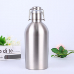 32/64 uncijos naminio alaus growleris 304 nerūdijančio plieno naminio alaus alaus užsukamas butelis su dangteliu be BPA