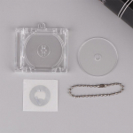 Mini Nfc funkcinis CD disko dėklas Raktų pakabukas periferinis proginis albumo raktų laikiklis, skirtas pasidaryk pats kuprinės pakabukui as the picture