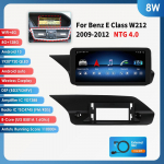 Hizpo 10.25 I&scaron;manusis RDS automobilio ekrano stereo grotuvas, palaikantis Carplay Android Auto, skirtas Mercedes Benz W212 E-Class E200 E230 E260 E300 S212 2009-2012 NTG 4.0 8W 8G 128G