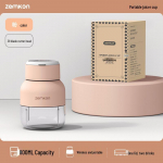 Zemkon Voki&scaron;kas Ne&scaron;iojamas Multifunkcinis Sulčiaspaudis: Auk&scaron;tos kokybės kompakti&scaron;kas vaisių ir statinės puodelis 38 Blades rožinė