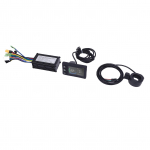 LCD Prietaisų ir Valdiklio Rinkinys 36V 48V 15A 3 Režimų Valdiklis su LCD Ekranu 130X Akceleratoriaus Rankena