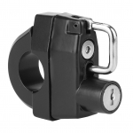 Universalus motociklo 22mm0.9in vairo užraktas &scaron;almui su pakabinamuoju užraktu, priedai