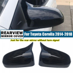 Toyota Corolla 2014-2018 anglies pluo&scaron;to i&scaron;vaizdos &scaron;oninio galinio vaizdo veidrodžio dangteliai