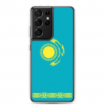 Telefono dėklas - Oficialus Kazachstanas - Samsung Galaxy S21 - Vėliava - Mink&scaron;tas - Daugiaspalvis