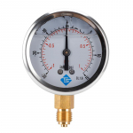 Sudėtinis slėgio vakuuminis matuoklis, užpildytas glicerinu, 68 mm -1-1bar-30-15inhg/psi 1/4 BSP dugnas