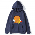 Mieli Dudu ir Bubu džemperiai Panda ir Brownie me&scaron;kiuko poros džemperis Vyri&scaron;ki Moteri&scaron;ki Drabužiai Kawaii stiliaus vir&scaron;us S