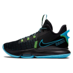 Nike LeBron Witness 5 EP Juodi &Scaron;viesiai Mėlyni Fury Unisex Sportbačiai Žalias-Strike Mėlynas-Pulse CQ9381-004 42