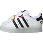 Adidas Superstar CF I LED &Scaron;viesų Paketas - Balti Juodi Kūdikių Sportbačiai Debesėlio Baltumo Pagrindinė Juoda Dangaus Bėgimo JI0508 24