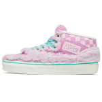 Vans Miro&Wujo X Half Cab Year Of The Rabbit Limited Plush Checkerboard &scaron;ilti žemapadžiai sportbačiai unisex rožiniai VN000UC8BO9(S-BOX) 36.5