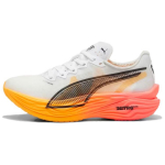 Puma Deviate Nitro Elite 3 Patogūs Lengvi Neslystantys Patvarūs Žemi Atsitiktiniai Bėgimo Bateliai Moteri&scaron;ki Sneakeriai Balti Juodi 310640-01 36 beige