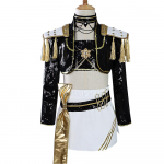 Rumi Zoey Mira Cosplay Moterims Mergaitėms Kpop Demonų Medžiotojai Juodas Auksinis Dainavimo Kostiumas Helovino Vakarėliui Vaidmenų Žaidimo Apranga Kostiumas M