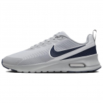 Nike Air Max Nuaxis FD4329-003 laisvalaikio batai, gelsvai pilki, obsidianiniai, balti, odiniai. 38.5