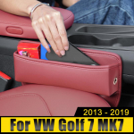 Volkswagen VW Golf 7 MK7 2013 2014 2015 2016 2017 2018 Automobilio Sėdynės Ply&scaron;io Angos Laikymo Dėžutė Tarpo Mai&scaron;elis Įmontuotas Dangtelis Black 1PCS