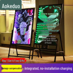 Aokedu Įkraunama LED reklaminė ekrano lenta