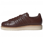 Adidas Originals Superstar Lux Skateboard Shoes Unisex Brown IH4175 42⅔