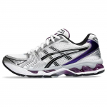ASICS GEL-KAYANO 14 Balti Tamsiai Vynuoginiai Unisex Batai 1202A056-111 37