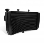Aliuminio variklio radiatoriaus au&scaron;intuvas HONDA CBR600 F4I CBR 600 2001-2005 2006 F4 1999-2000 Alyvos au&scaron;intuvas Au&scaron;inimo skysčio au&scaron;inimo vandens bakas juoda
