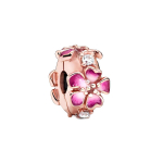 Pandora Moments Persikų žiedų Madingi universalūs papuo&scaron;alų aksesuarai Moteri&scaron;ki aksesuarai Rožiniai 788099CZ Rose Gold,F