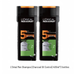 L'Or&eacute;al Men Expert &Scaron;ampūnas nuo pleiskanų su anglimi Fresh (2x400ml)