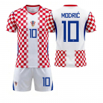 2026 m. Pasaulio taurės Kroatijos i&scaron;vykos mar&scaron;kinėliai Nr. 10 Modrič vaikų suaugusiųjų futbolo mar&scaron;kinėlių komplektų didmeninė prekyba 16