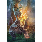 Visas 5D &bdquo;pasidaryk pats&ldquo; deimantinis paveikslas &bdquo;Monster Dragon Forest&ldquo; siuvinėjimas kryželiu namų dekoras, rankų darbo dovana 25x30cm