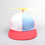 Vasaros Moterys Vyrai Sraigtasparnis Propeleris Beisbolo kepurės Spalvingos spalvingos kepuraitės nuo saulės vaikams Vaikams Reguliuojama Snapback Tėčio kepurė 56-61cm