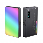 Andoer W140 RGB LED vaizdo lemputė įkraunama fotografavimo užpildymo lemputė CRI95+ 2500K-9000K pritemdoma 20