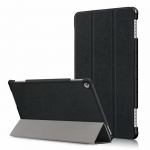 Dėklas, skirtas Huawei MediaPad M5 Lite 10 BAH2-W19/L09/W09 Ultra Slim Pu odinis stovo dangtelis Media Pad M5 Lite 8.0 dėklui M5 Lite 10.1 inch