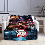 Demonų naikintojas Anime Spaudinys Polyna Laukinių diržų Bum antklodė Plok&scaron;čia, Mink&scaron;ta ir Patogi Namų Kelionė Lovos Gimtadienio Dovana 180x230cm