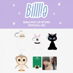 Billlie POP-UP Store lėlių raktų pakabukas novemBer