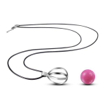 Bola de grossesse &oelig;uf avec grelot rose