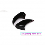 Car Rearview Mirror Trim Decoration Shell Covers For Mercedes Benz CLA class W118 C118 + CLA250 CLA180 ABS piano black black