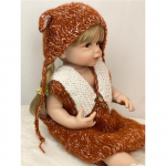 55 CM 22 colių Reborn Dolls Realisti&scaron;kos pilno silikono Baby Bebe naujagimio mergaitės lėlės princesės mažylio žaislas