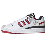 Adidas Forum Exhibit Low White Scarlet Unisex Sportbačiai Avalynė-White Core-Black GX1523 43⅓ white