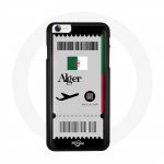 Coque Iphone 7 Plus carte embarquement Algerie foot Riyad Mahrez Marseille carte embarquement avion