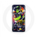 Coque pour Samsung Galaxy S5 Formule 1 Sergio P&eacute;rez Pilote automobile F1