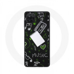 Coque pour Samsung Galaxy A42 5G Music cl&eacute; de sol