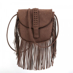 Dirbtinė zom&scaron;inė oda Hippie Gypsy Boho Bag Moteri&scaron;kos rankinės Krep&scaron;ys Vintage Fringe Kutas Bohemian Bag Moteri&scaron;ki Pečių Krep&scaron;iai Crossbody