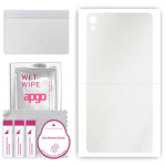 apgo Protective Skin Sticker for the back compatible with Sony Xperia L1, Wrap Film, Foil, Vinyl - Pattern Matte Transparent