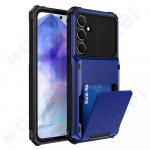 Dėklas, skirtas Samsung Galaxy S24 S23 S22 S21 Ultra A55 A35 A54 A15 A34 5G Plus piniginės kortelės laikiklio lizdas, įbrėžiamas buferis, tvirtas TPU dangtelis Samsung A34 5G